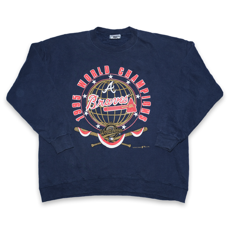Vintage 1995 Atlanta Braves Sweater XLarge / XXL
