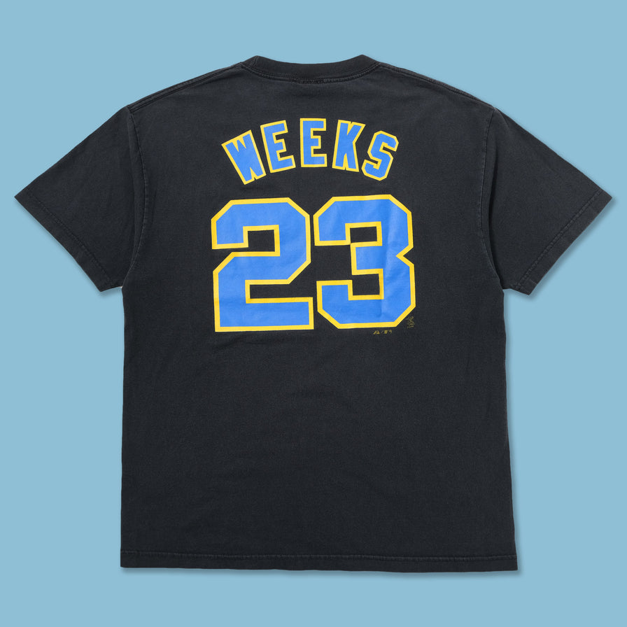 Vintage Milwaukee Brewers Weeks T-Shirt Large