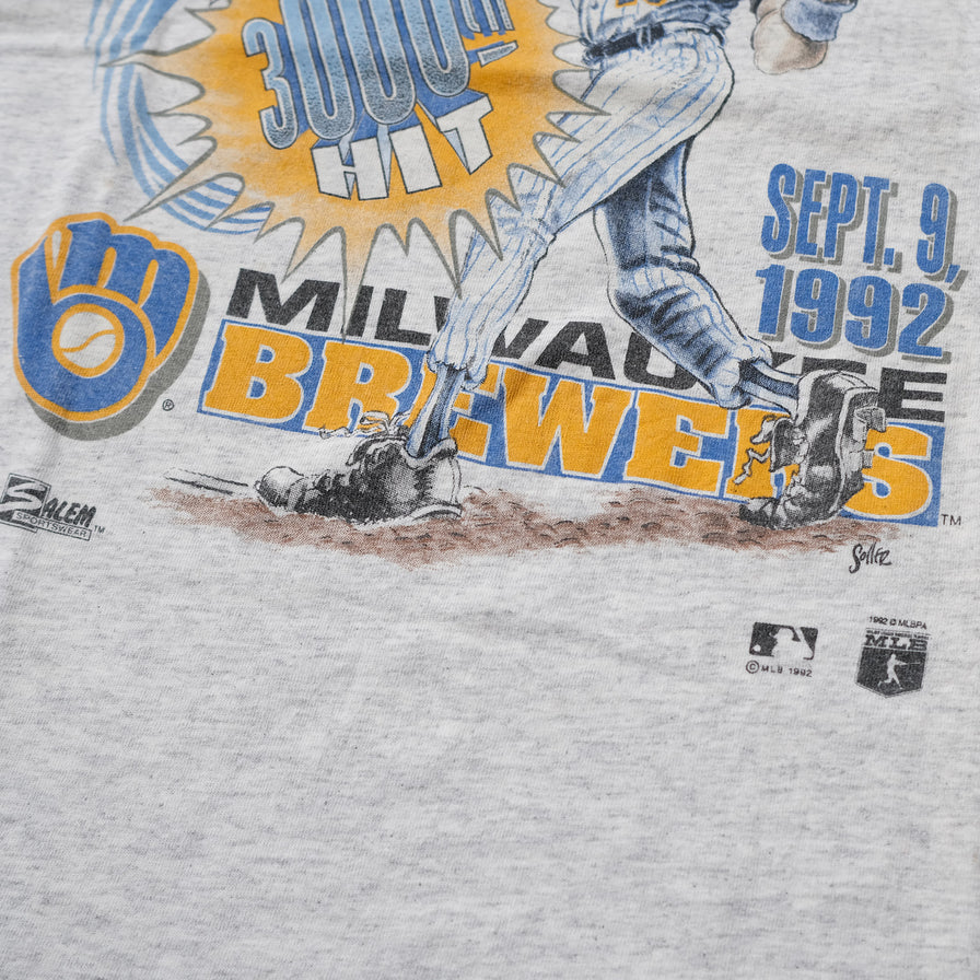Vintage 1992 Robin Yount T-Shirt Medium