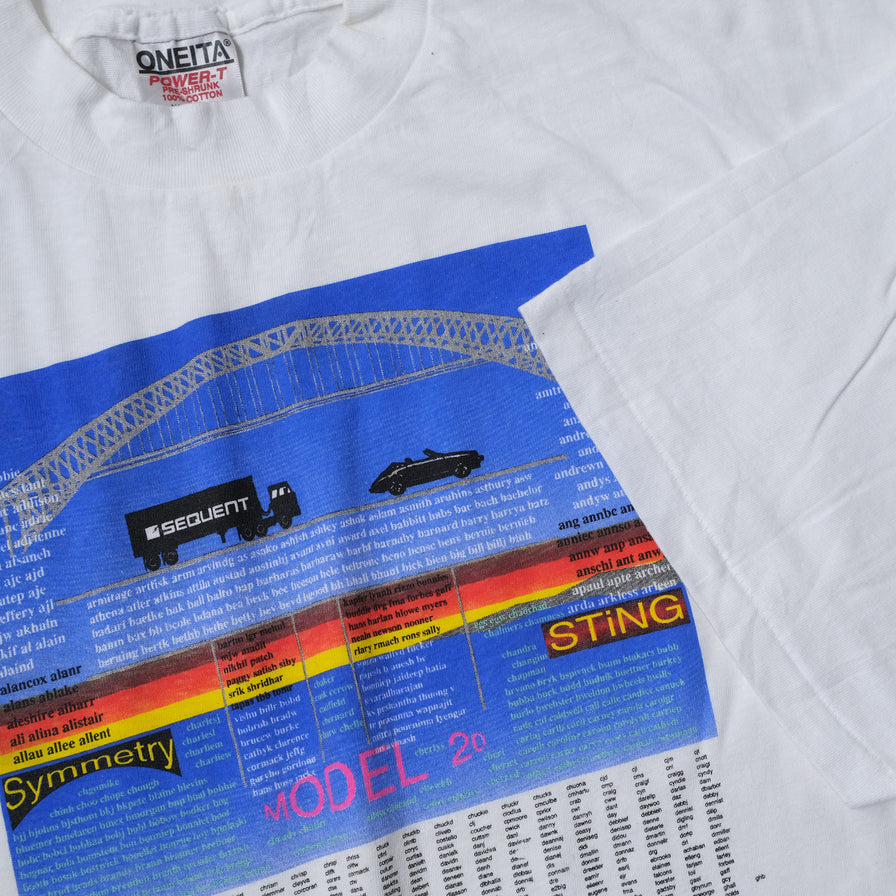 Vintage Sequent T-Shirt XXL