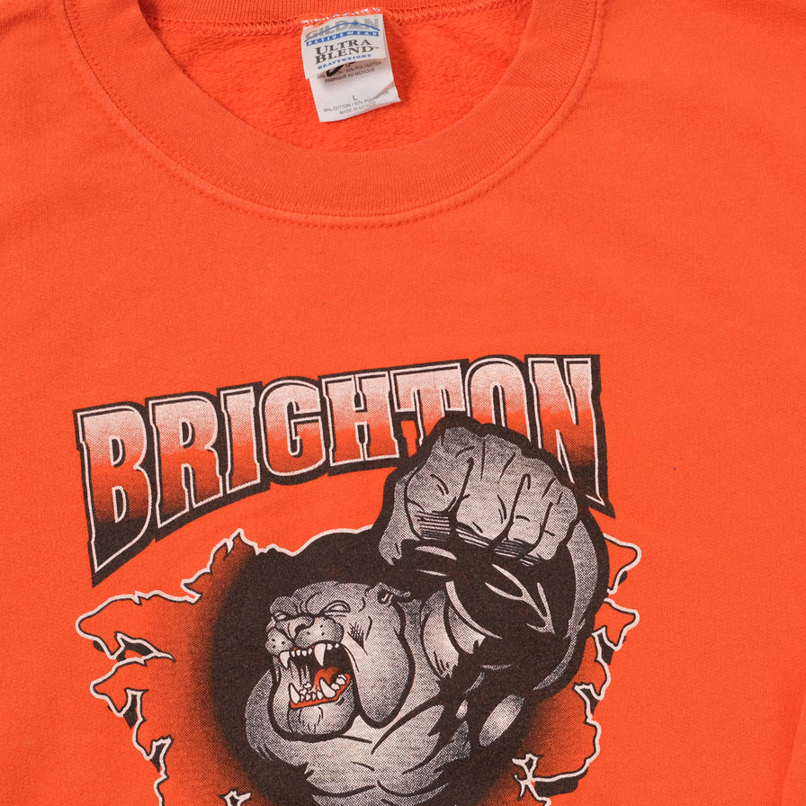 Vintage Brighton Wrestling Sweater Large