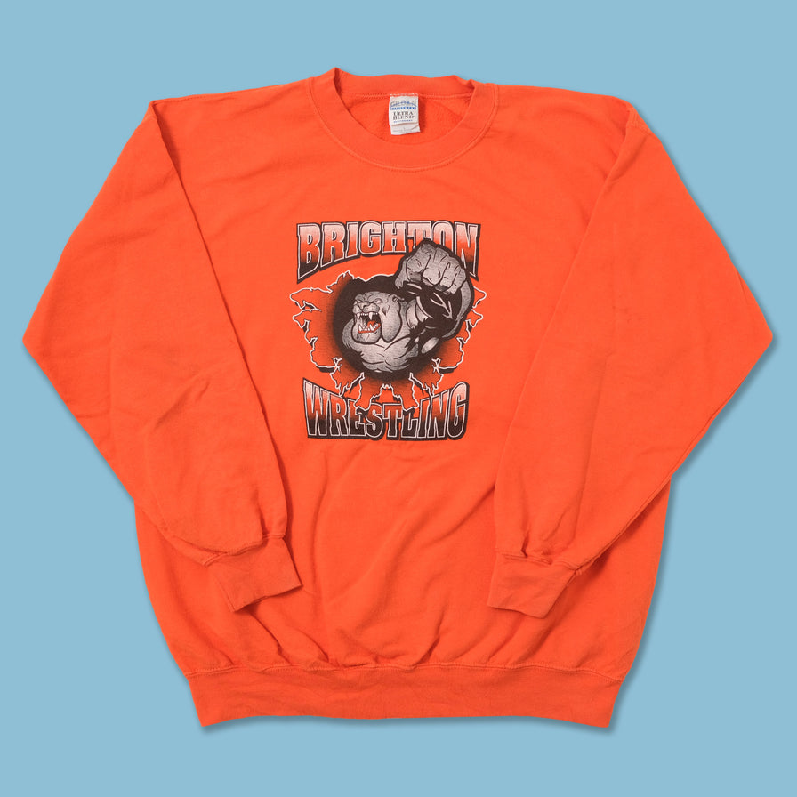 Vintage Brighton Wrestling Sweater Large