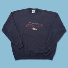 Vintage Denver Broncos Sweater XLarge