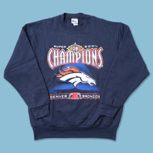 Vintage 1998 Super Bowl Denver Broncos Sweater Large