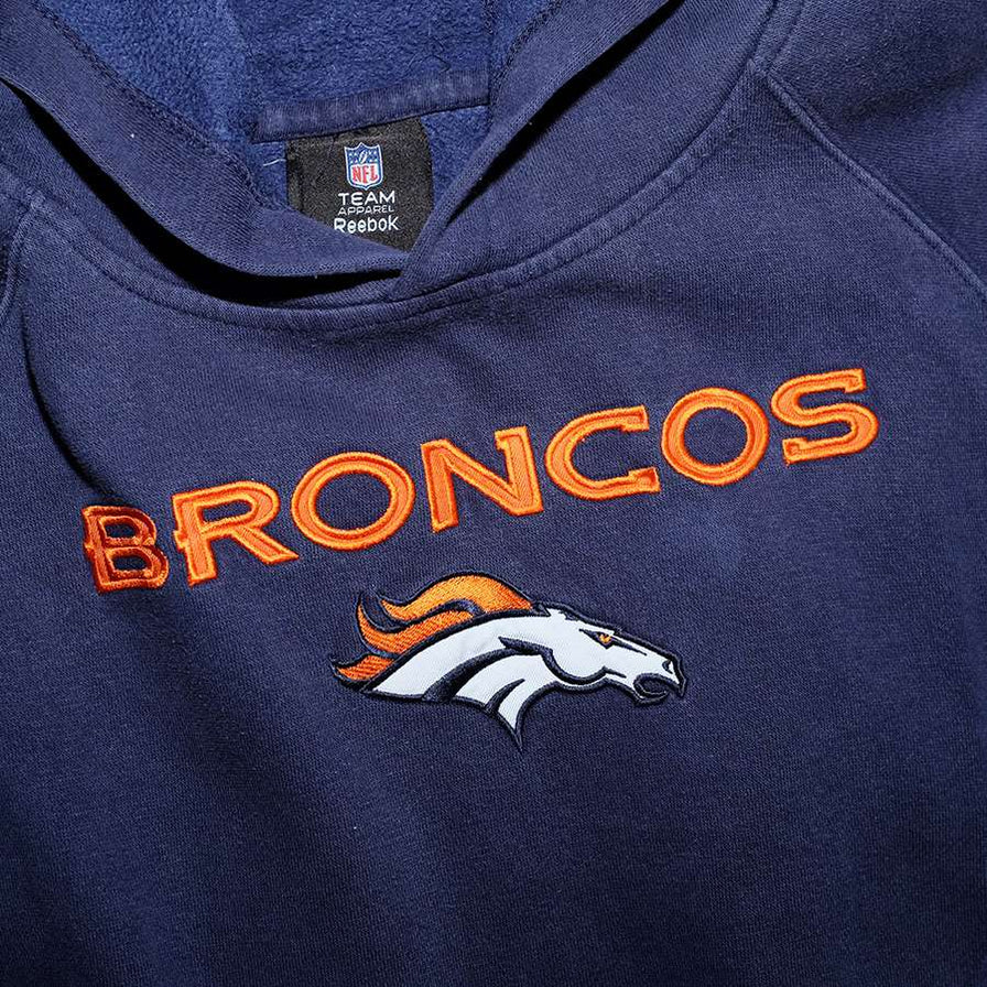 Vintage Reebok Denver Broncos Hoody Large
