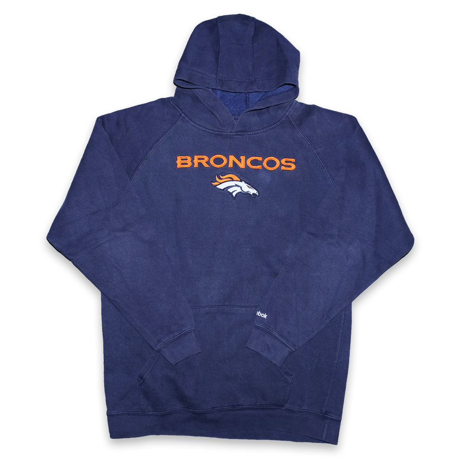 Vintage Reebok Denver Broncos Hoody Large