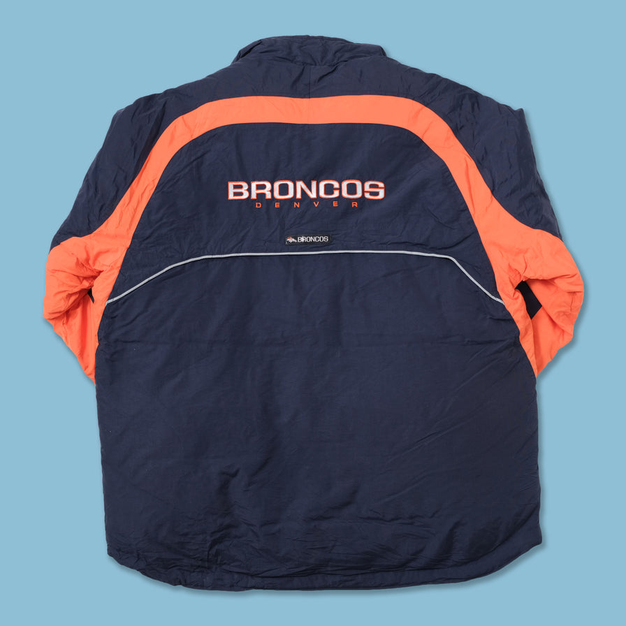 Vintage Reebok Denver Broncos Padded Jacket XLarge