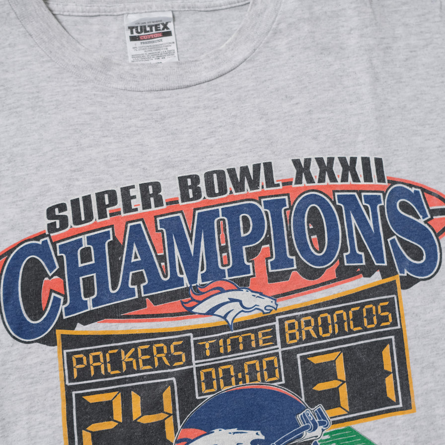 Vintage Super Bowl 1997 Denver Broncos T-Shirt XLarge