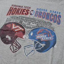 Virginia Tech vs Boise State Broncos T-Shirt Large / XLarge