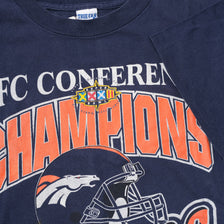Vintage 1999 Denver Broncos AFC Champions T-Shirt XLarge