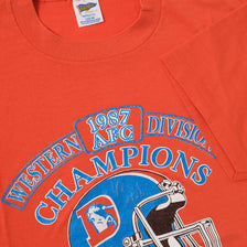 Vintage 1987 Denver Broncos T-Shirt Medium