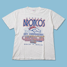 Vintage 1991 Denver Broncos AFC Champions T-Shirt Large