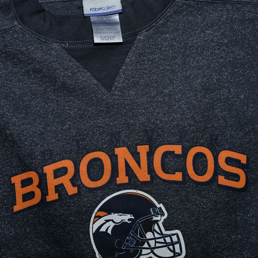 Vintage Reebok Denver Broncos Sweater Medium / Large - Double Double Vintage