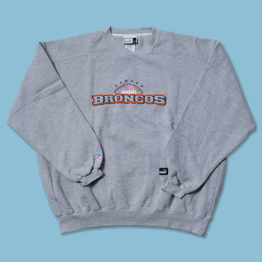 Vintage Puma Denver Broncos Sweater XLarge
