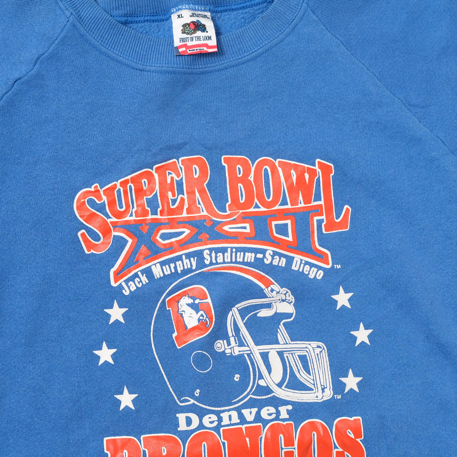 Vintage 1988 Denver Broncos Sweater Large