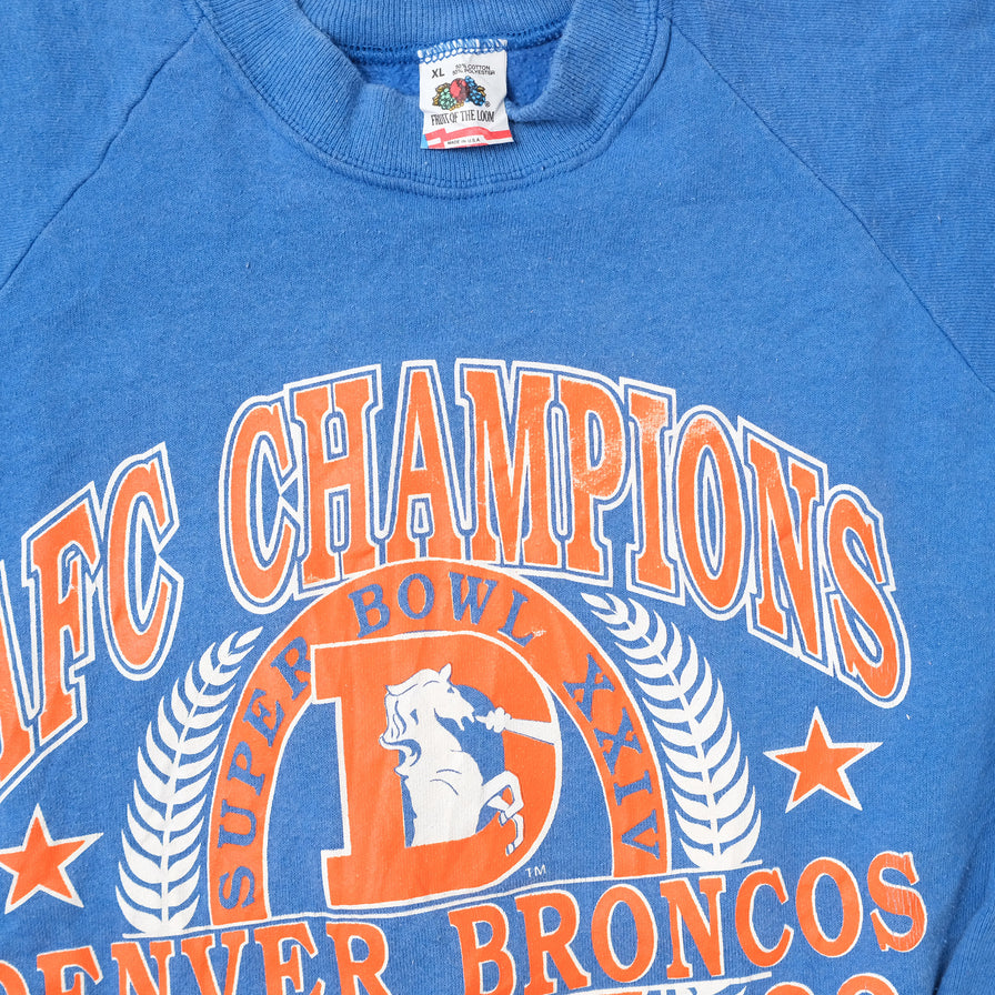 Vintage 1989 Denver Broncos Sweater Large / XLarge