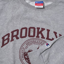 Vintage Champion Brooklyn College Sweater XLarge