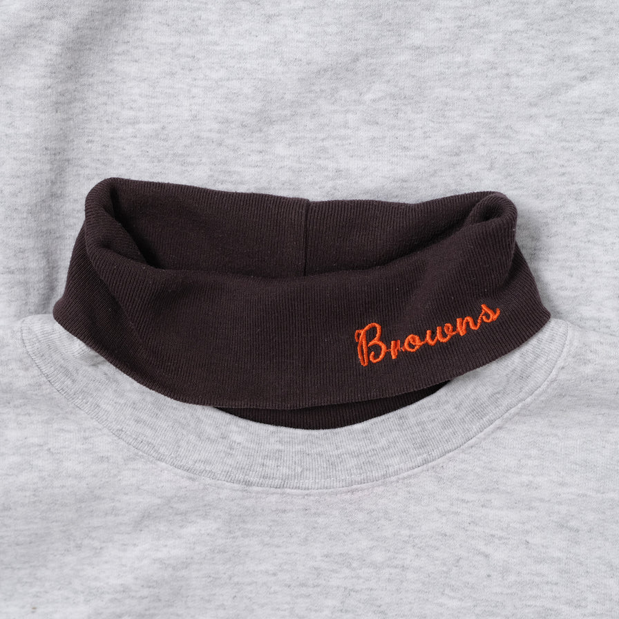 Vintage Cleveland Browns Turtleneck Sweater XLarge