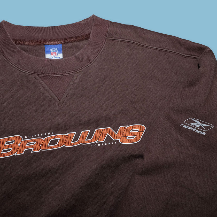Vintage Reebok Cleveland Browns Sweater XLarge - Double Double Vintage