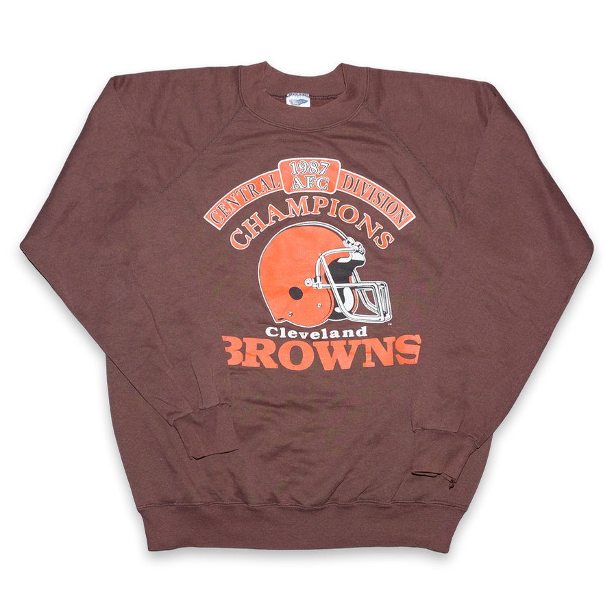 Vintage Cleveland Browns Sweater Small / Medium - Double Double Vintage
