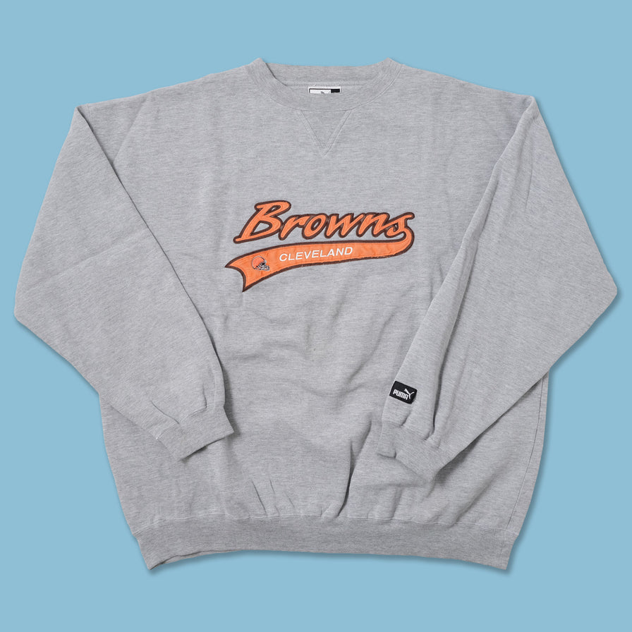 Vintage Puma Cleveland Browns Sweater XXL