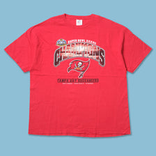 Vintage Super Bowl 2003 Tampa Bay Buccaneers T-Shirt XXL