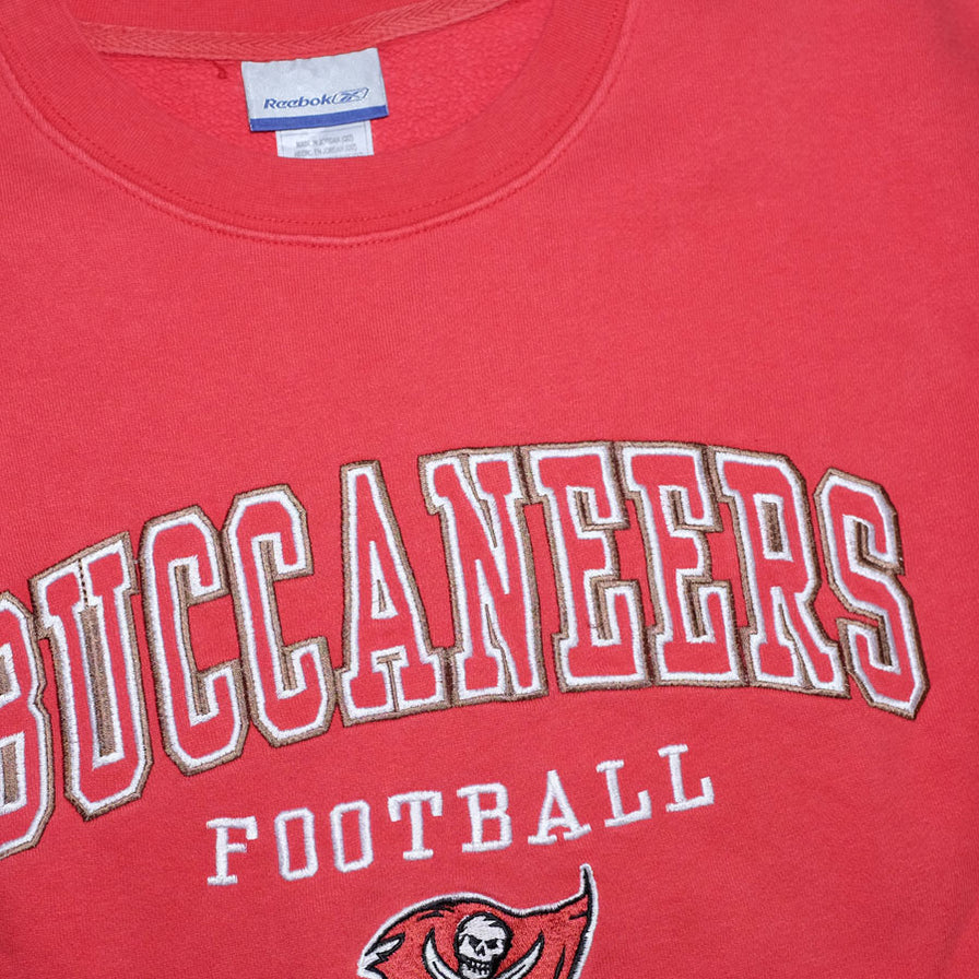 Vintage Reebok Tampa Bay Buccaneers Sweater Large / XLarge - Double Double Vintage