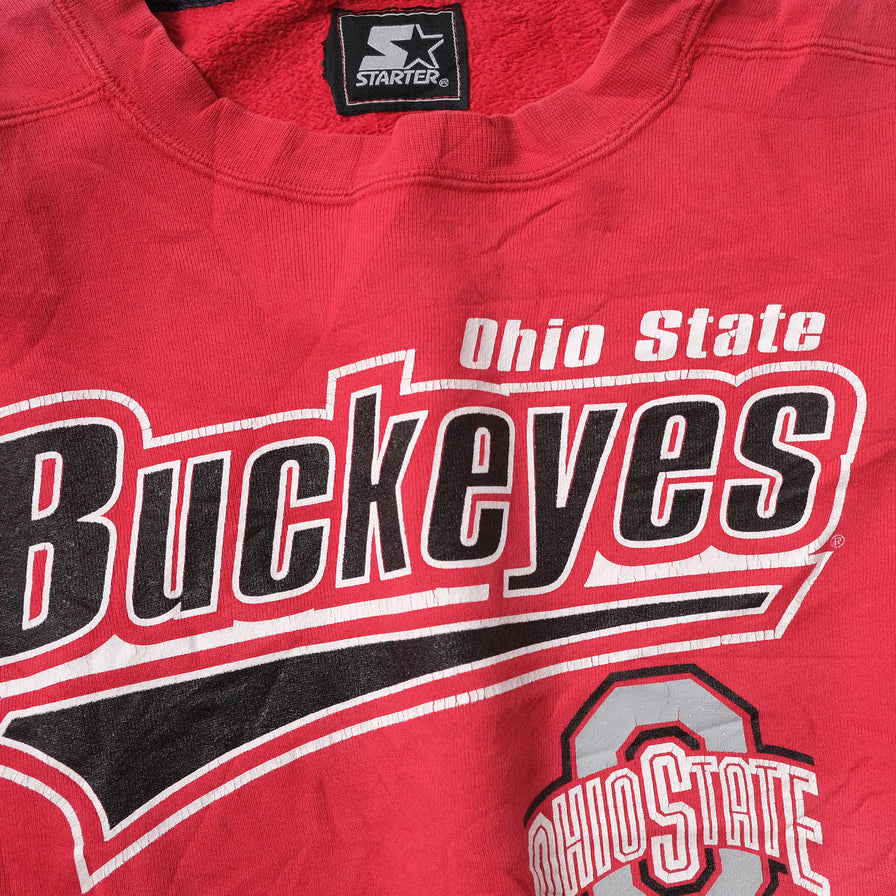 Vintage Starter Ohio State Buckeyes Sweater Large