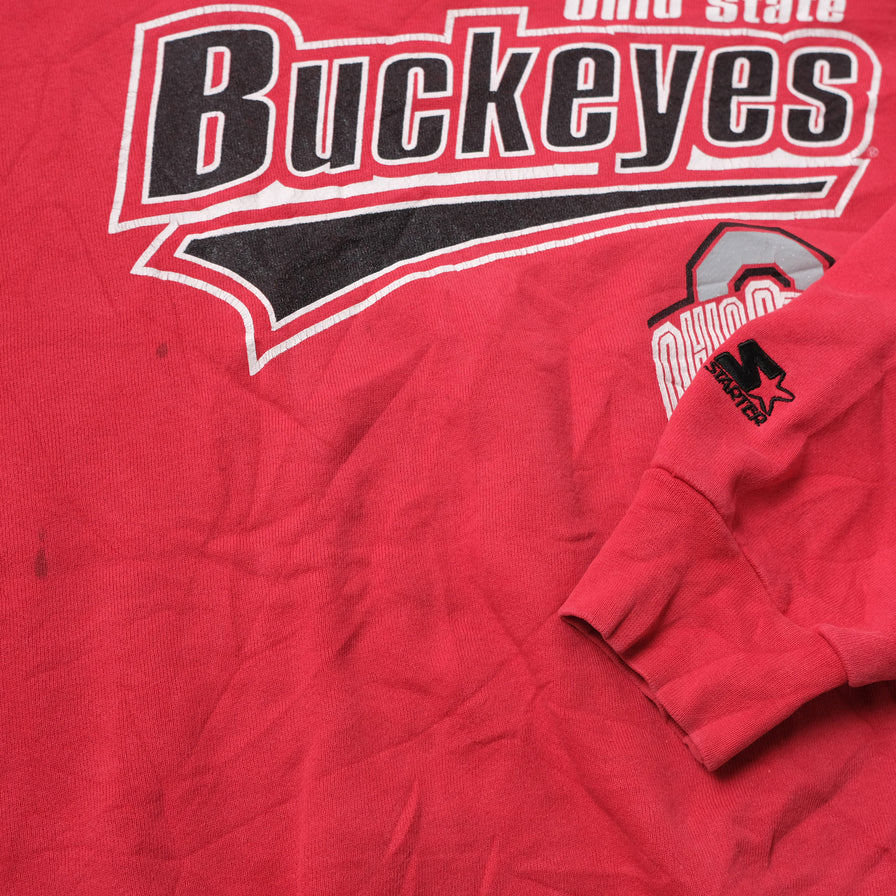 Vintage Starter Ohio State Buckeyes Sweater Large
