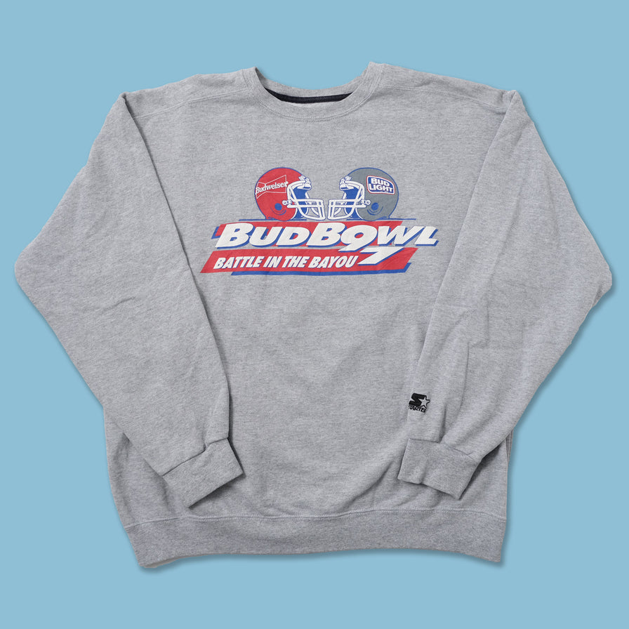 Vintage 1997 Starter Bud Bowl Sweater XLarge