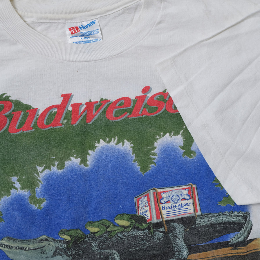 Vintage 1996 Budweiser T-Shirt Large / XLarge