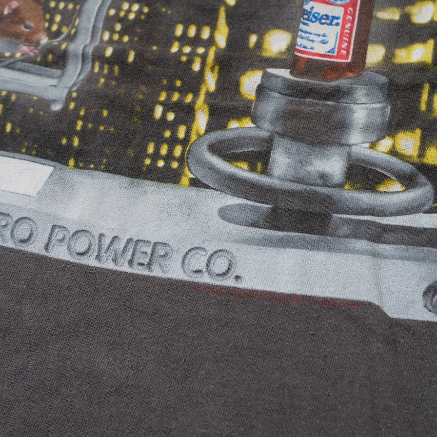 Vintage Budweiser Metro Power T-Shirt XLarge