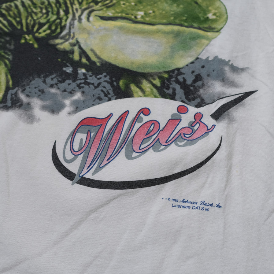 Vintage 1995 Budweiser T-Shirt Medium / Large