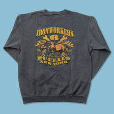 Vintage Iron Workers Sweater Large