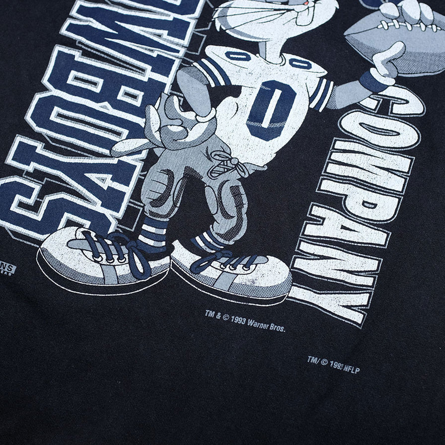 Vintage 1993 Bugs Bunny Dallas Cowboys T-Shirt Large - Double Double Vintage