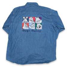 Vintage Bugs Bunny Denim Shirt XLarge