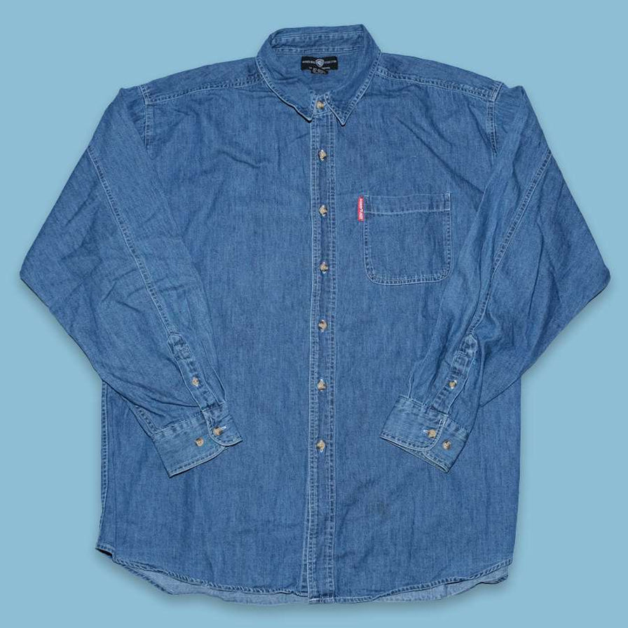 Vintage Bugs Bunny Denim Shirt XLarge