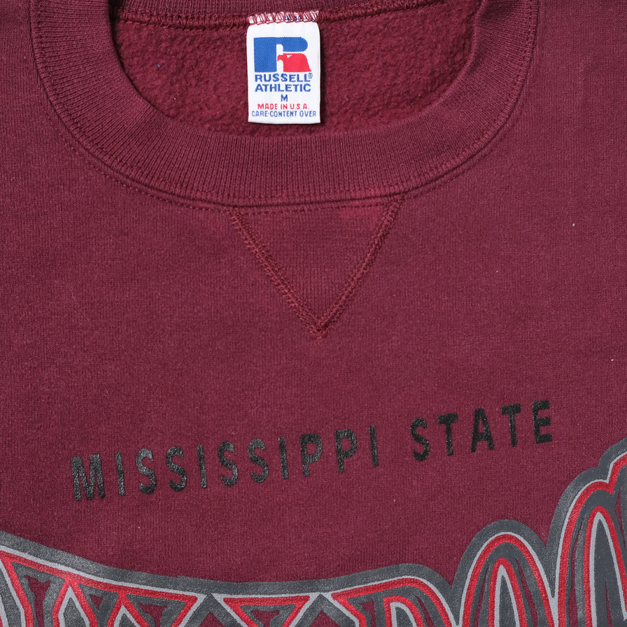 Vintage Mississippi State Bulldogs Sweater Small / Medium