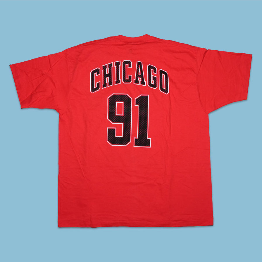 Vintage Chicago Bulls 91 T-Shirt XXL - Double Double Vintage
