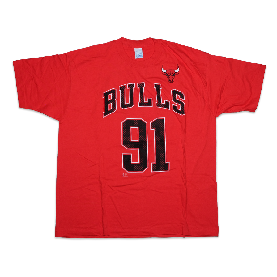 Vintage Chicago Bulls 91 T-Shirt XXL - Double Double Vintage