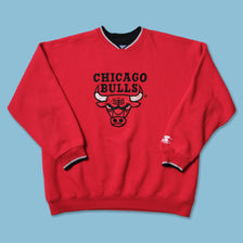 Vintage Starter Chicago Bulls Sweater Large / XLarge