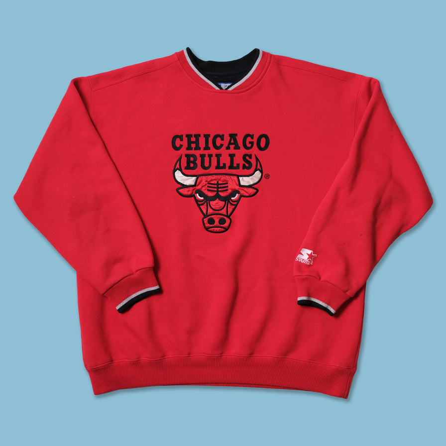Vintage Starter Chicago Bulls Sweater Large / XLarge