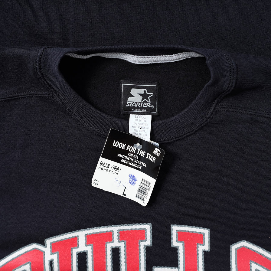 Vintage Deadstock Starter Chicago Bulls Sweater XLarge