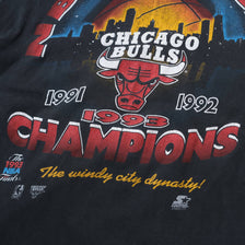 Vintage 1993 Starter Chicago Bulls Champions T-Shirt Large / XLarge
