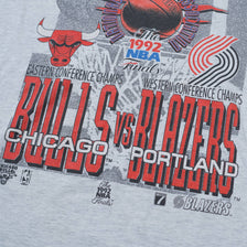Vintage 1992 Chicago Bulls Finals T-Shirt XLarge