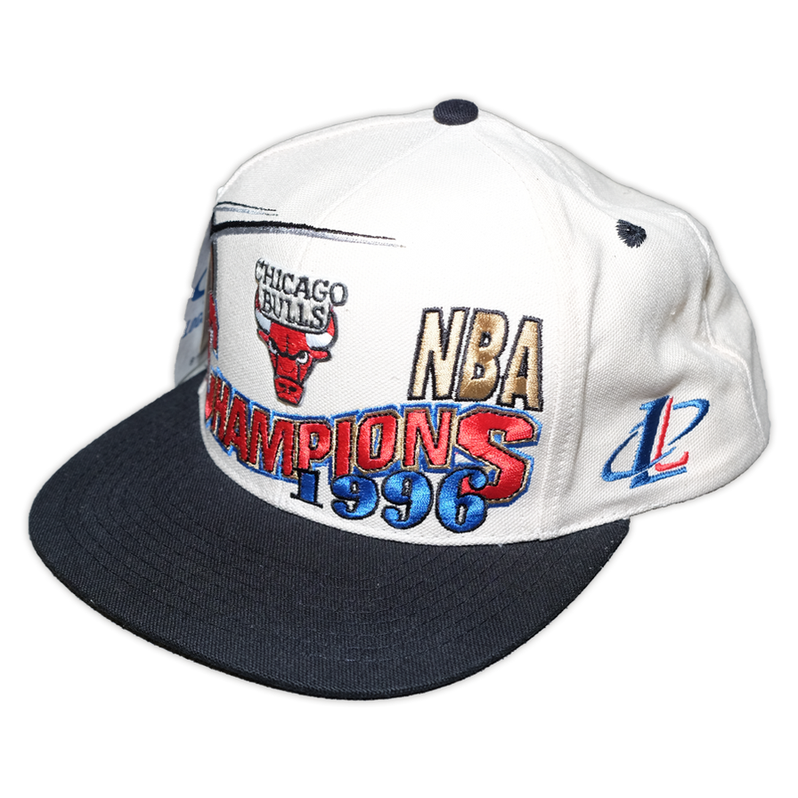 Vintage Chicago Bulls 1997 Champions Cap - Double Double Vintage