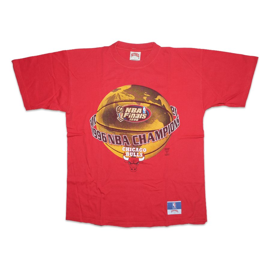 Vintage Chicago Bulls Finals 1996 T-Shirt XLarge - Double Double Vintage