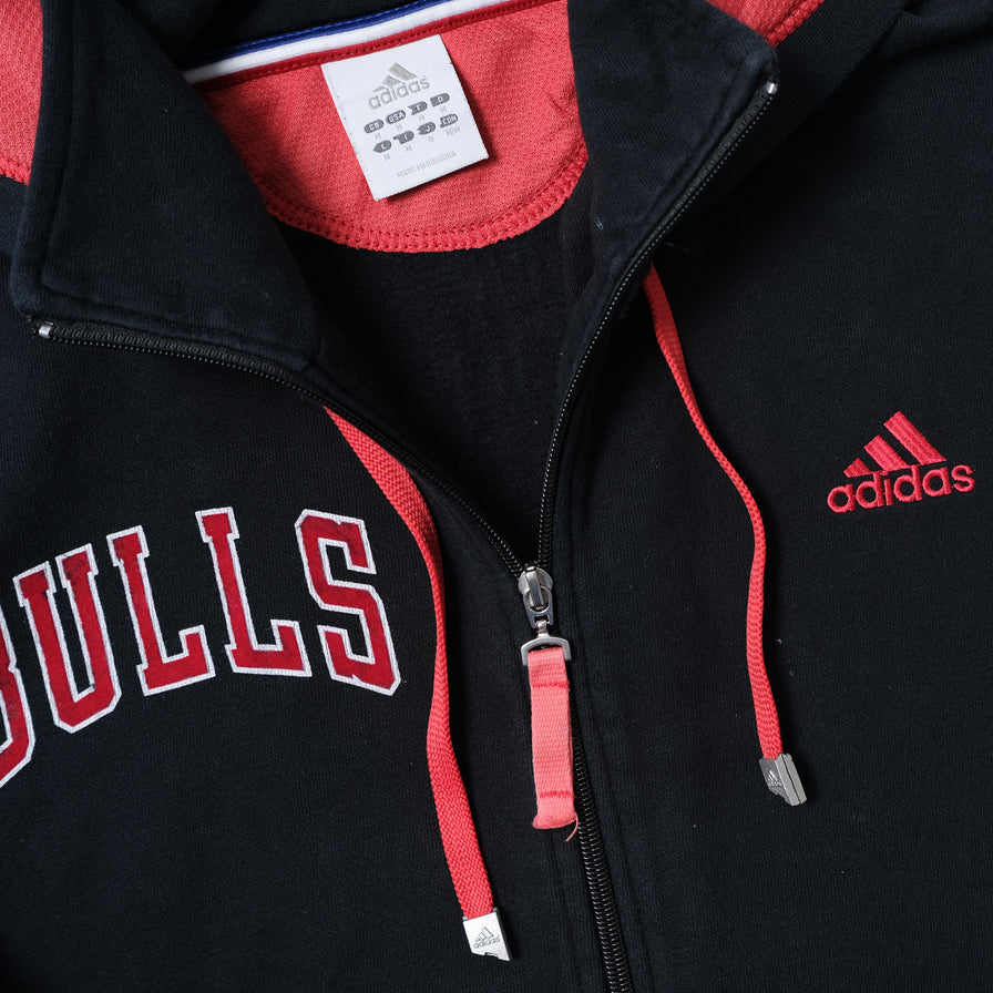 Vintage adidas Chicago Bulls Zip Hoody Medium