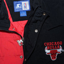 Vintage Starter Chicago Bulls Padded Jacket Large - Double Double Vintage