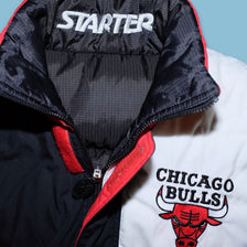 Vintage Starter Chicago Bulls Puffer Jacket Small / Medium - Double Double Vintage